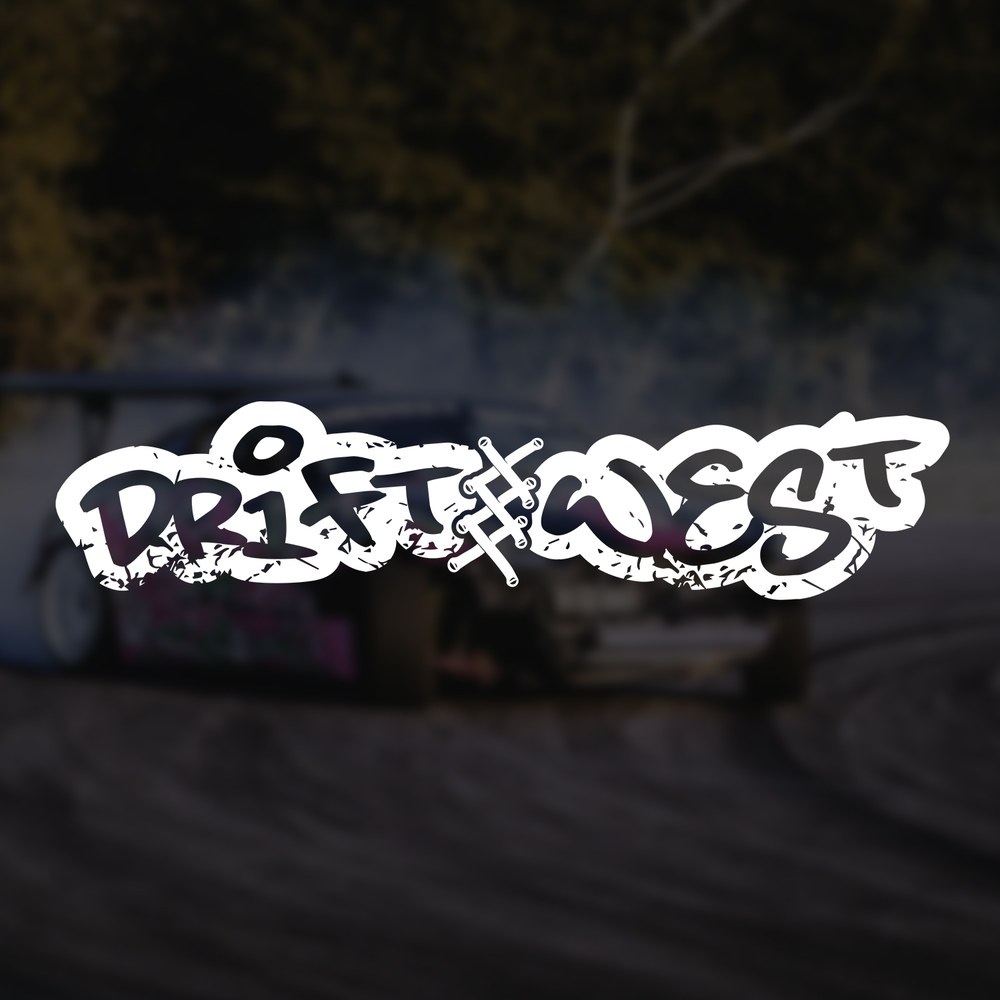 Drift West logo design