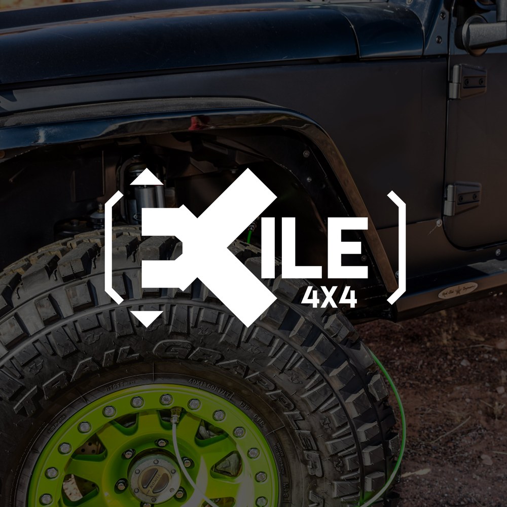 Exile 4x4 logo design