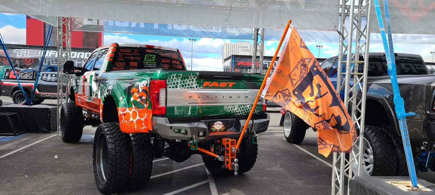 Effenfast branded truck at event